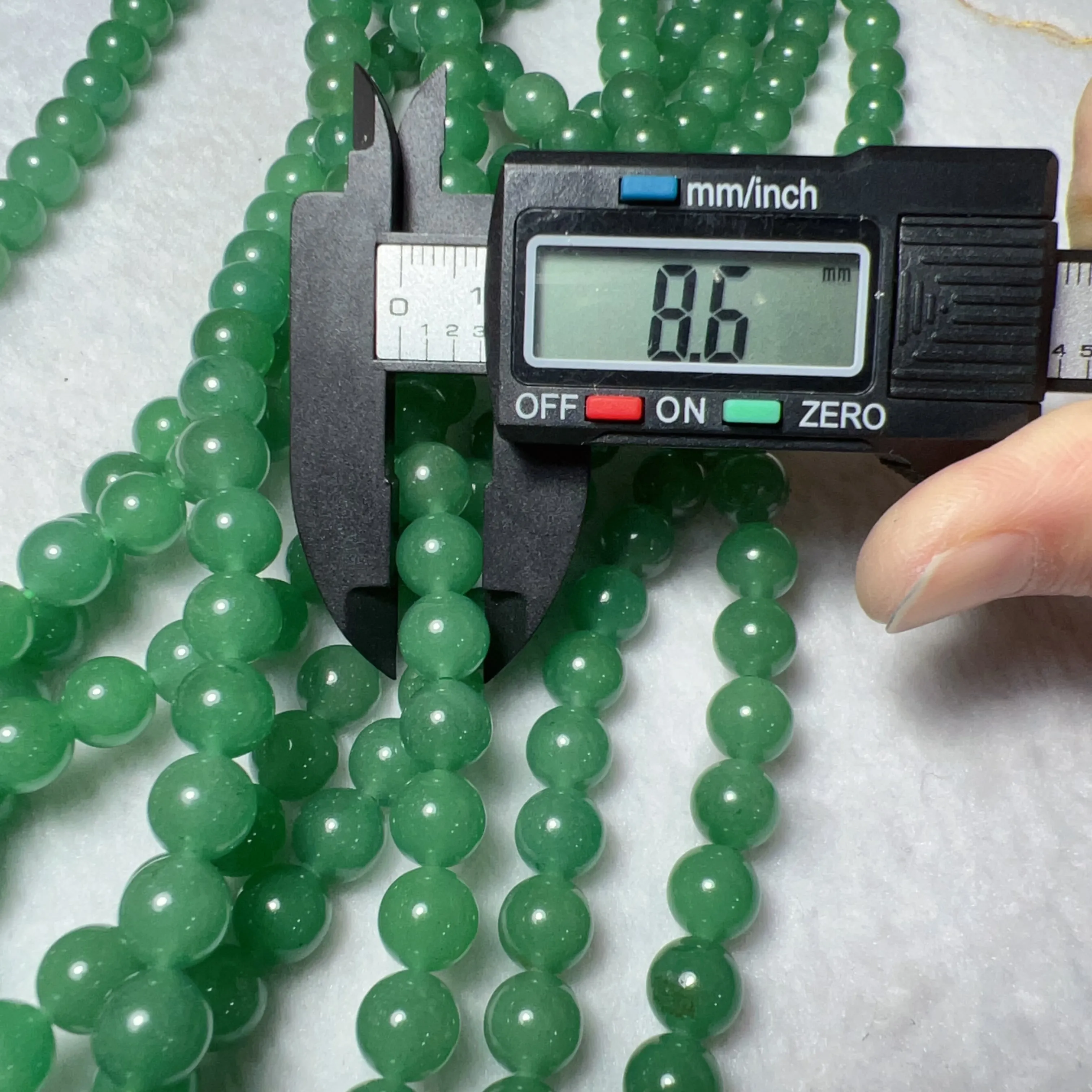 8mm Best Quality Natural Green Aventurine Round Bead Strands for DIY Jewelry Projects