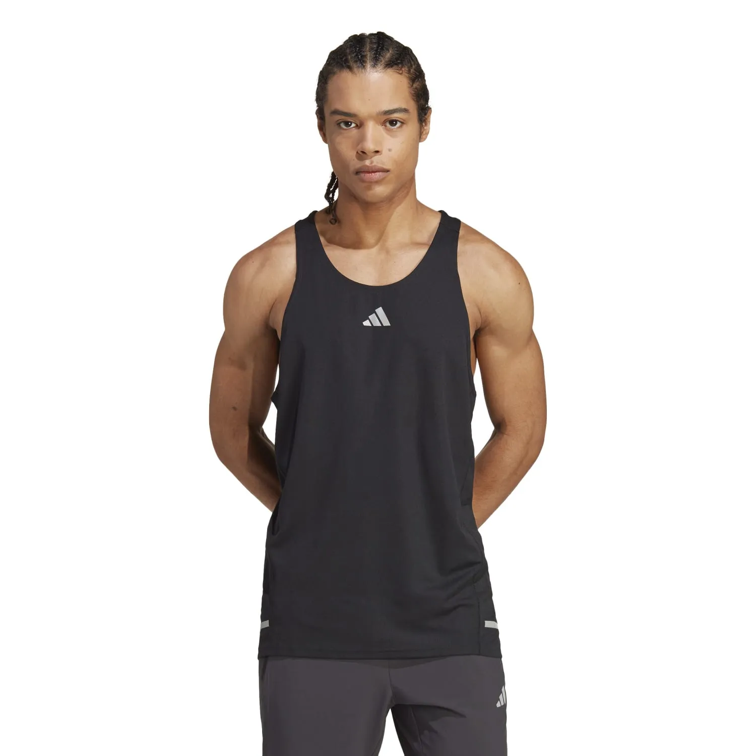 Adidas Running Men X-City Cooler Singlet Black HR3275