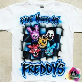 Airbrush Five Nights At Freddy's Shirt Design