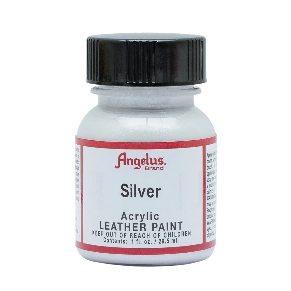 Angelus Silver Leather Paint 083