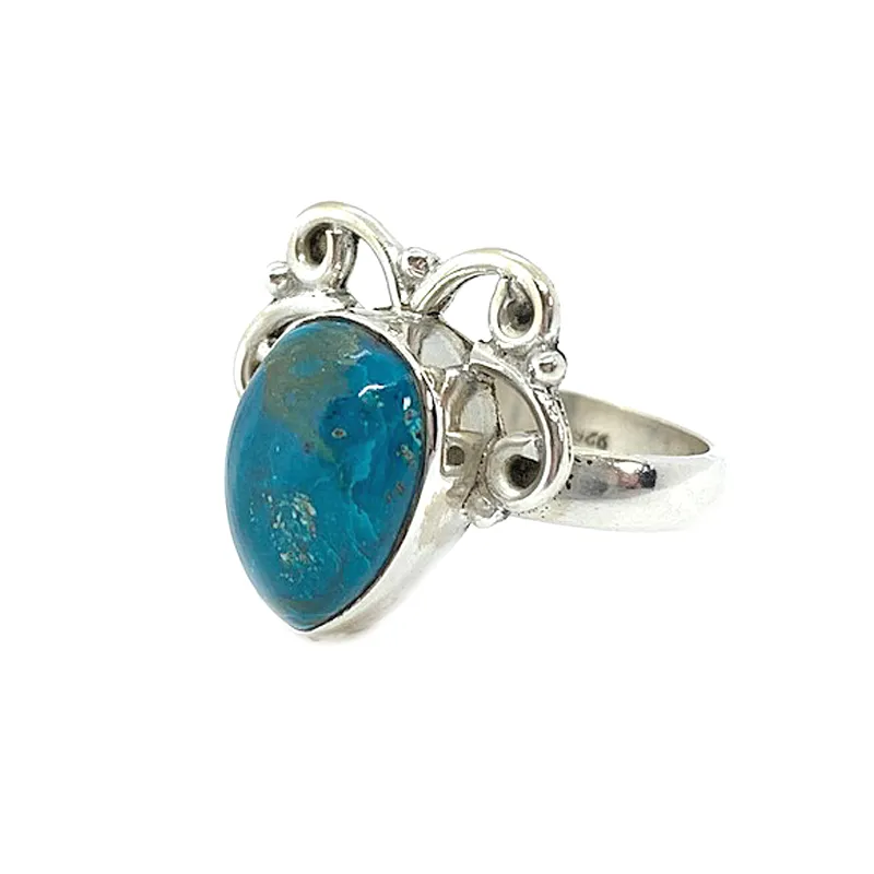 Avalon Azurite Bohemian Style Ring