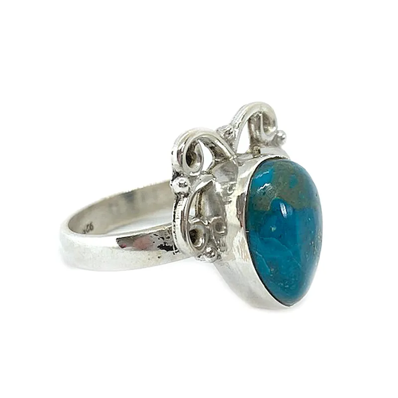 Avalon Azurite Bohemian Style Ring