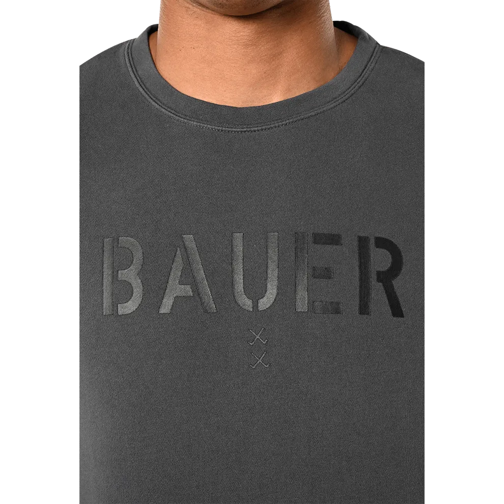 Bauer Fragment Mens Crew Shirt - Grey