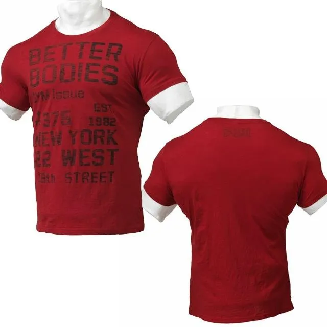 Better Bodies Cotton Slub Tee - Jester Red