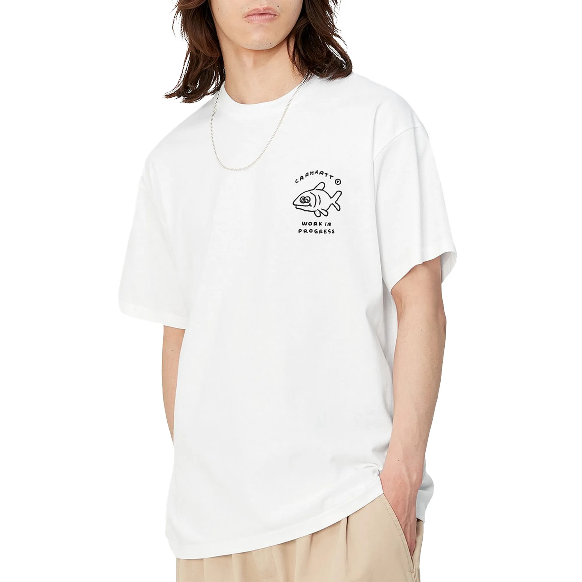 Carhartt WIP S/S Icons T-Shirt White/Black