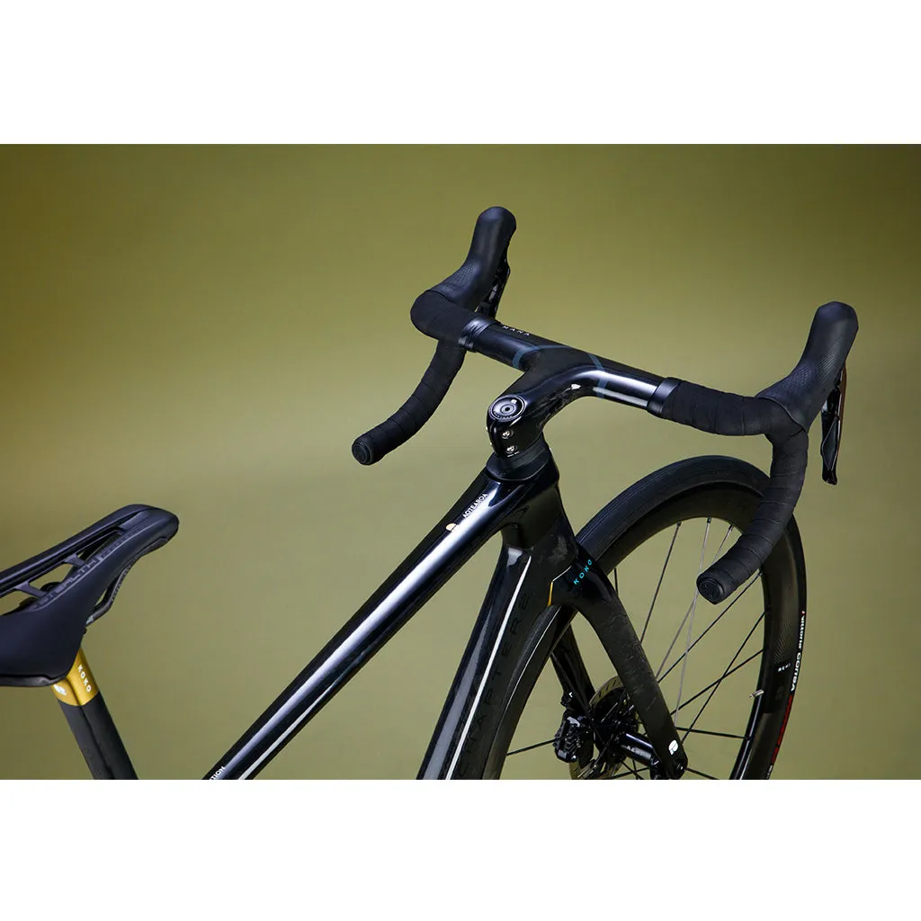 Chapter2 KOKO Aero Road Disc Brake Frameset - Black UD/Gold Koura