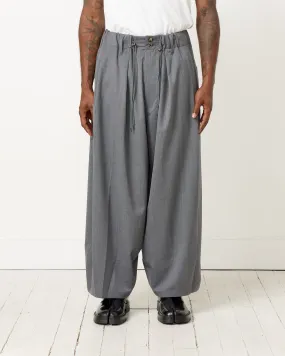 Essential Circular Pants in Light Grey