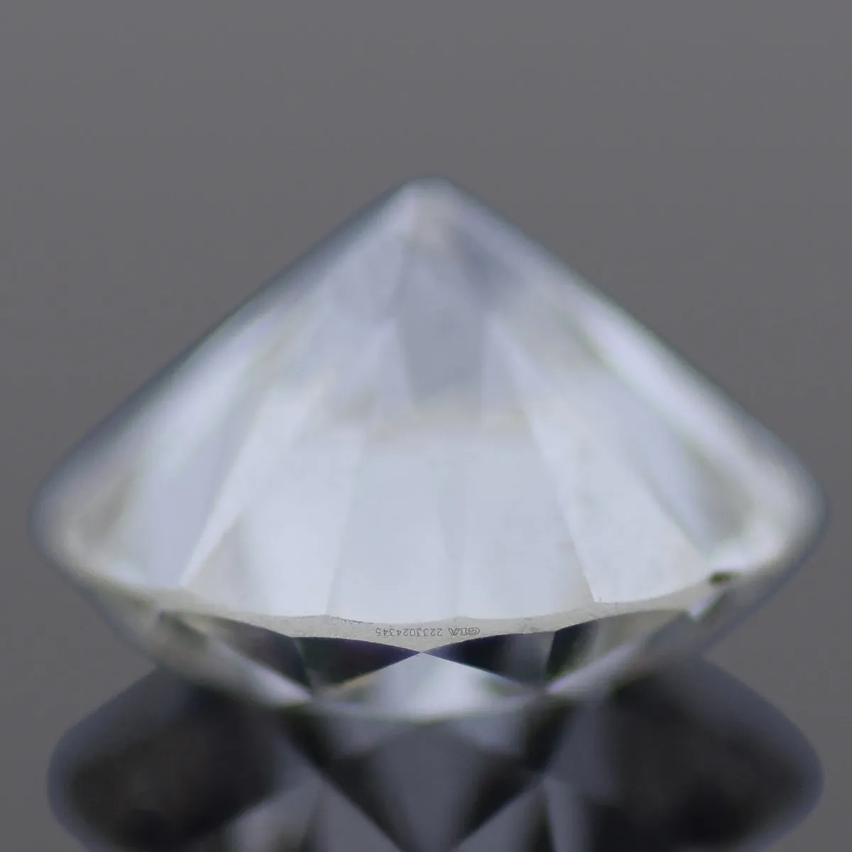 GIA Cert 1.27 Ct Old Euro Round Brilliant K VVS2 Loose Diamond 6.81 - 6.90 x 4.31 mm