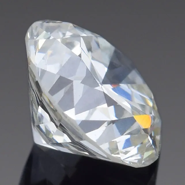 GIA Cert 1.27 Ct Old Euro Round Brilliant K VVS2 Loose Diamond 6.81 - 6.90 x 4.31 mm