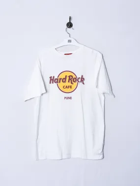 Hard Rock Café Pune White Cotton Tee