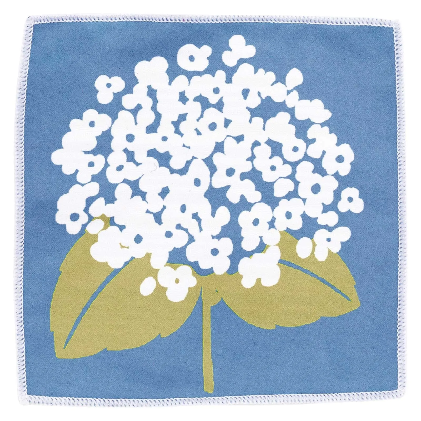 Hydrangea blu Kitchen Reusable Cocktail Napkins (Set of 8)