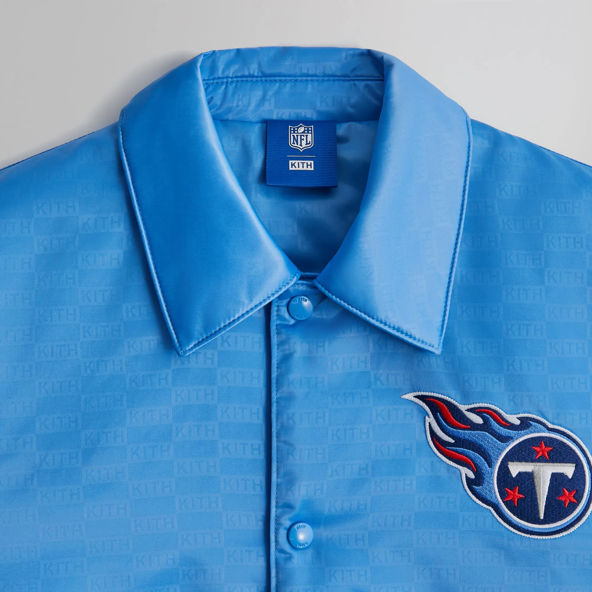 Kith for the NFL: Titans Satin Bomber Jacket - Ato