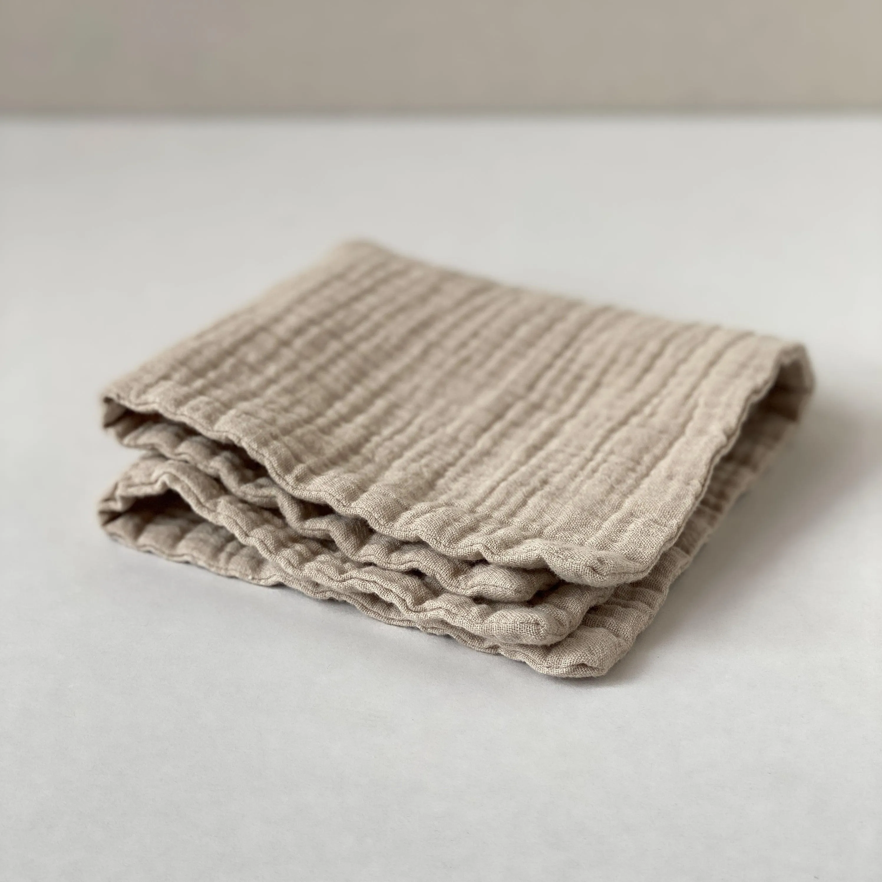 Large Cotton Muslin Washcloth - Many Colors Available