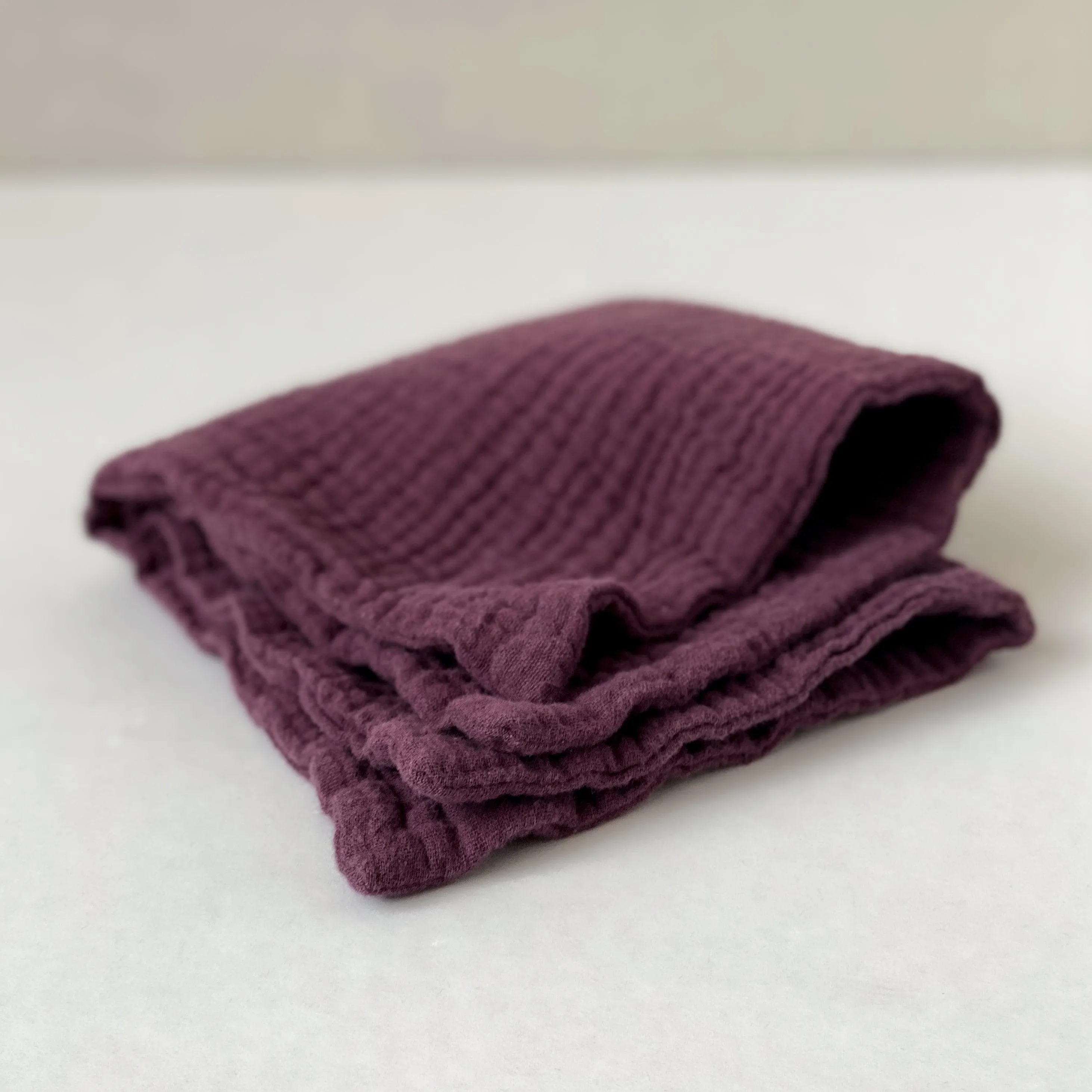 Large Cotton Muslin Washcloth - Many Colors Available