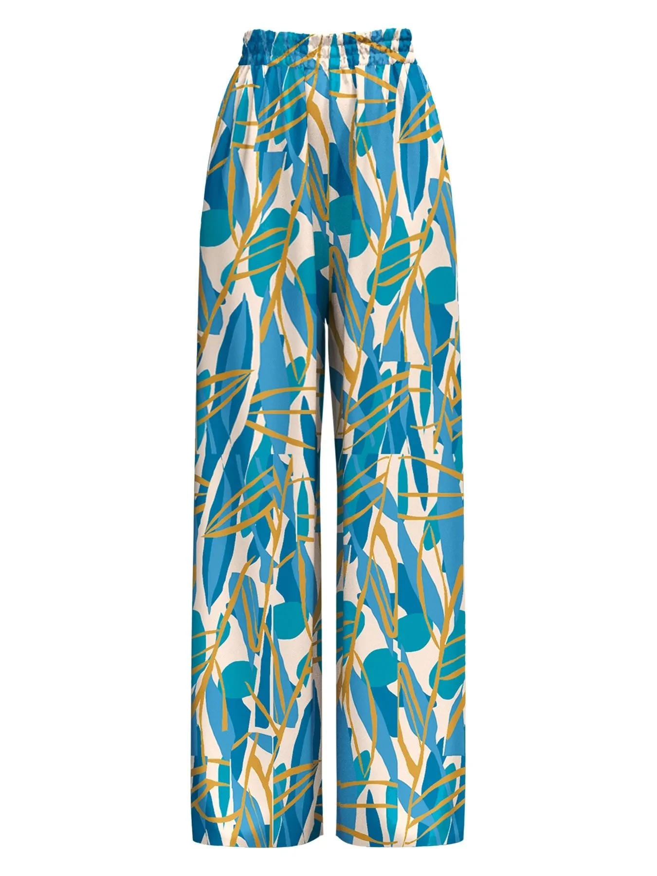 Leer Pants - Blossom Teal