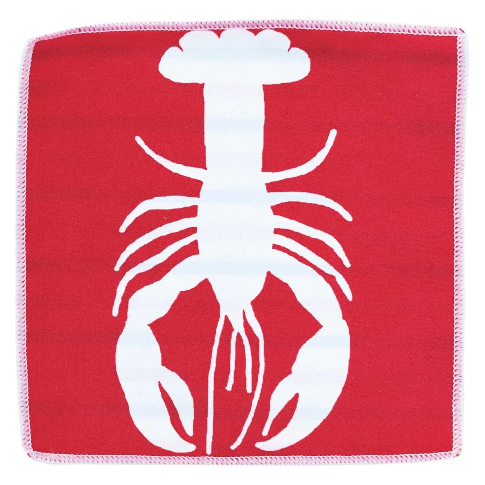 Lobster blu Kitchen Reusable Cocktail Napkins (Set of 8)