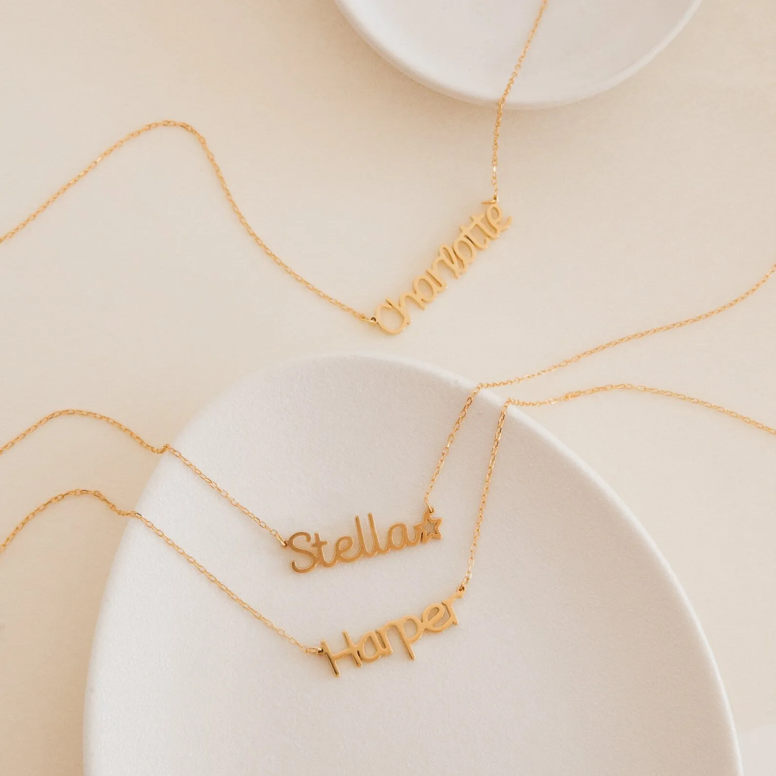 Maine Kid's Name Necklace