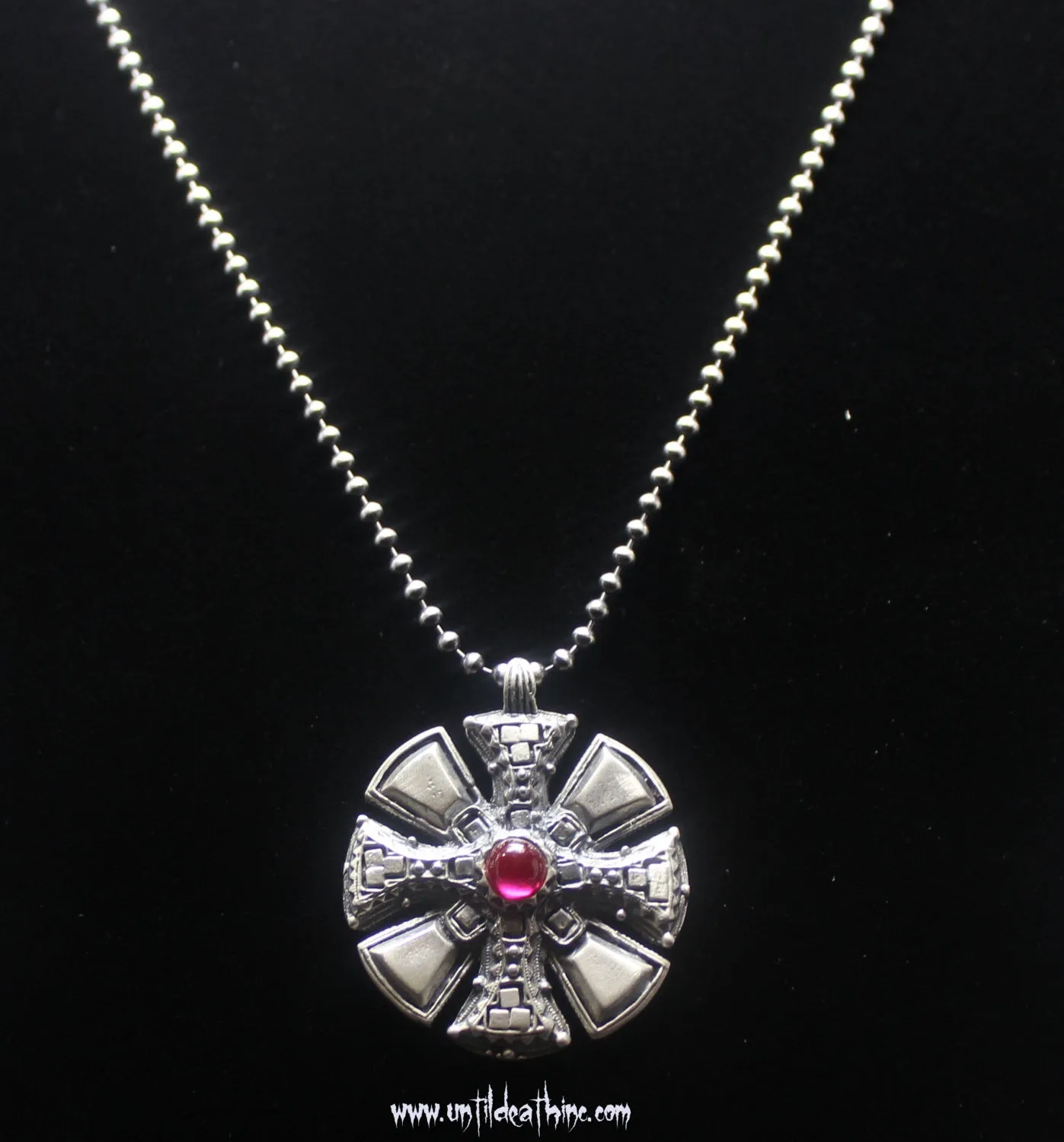 Maltese Cross Pirate Medallion