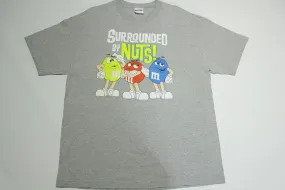 M&M Surrounded By Nuts 2000s Official Candy Snack T-Shirt