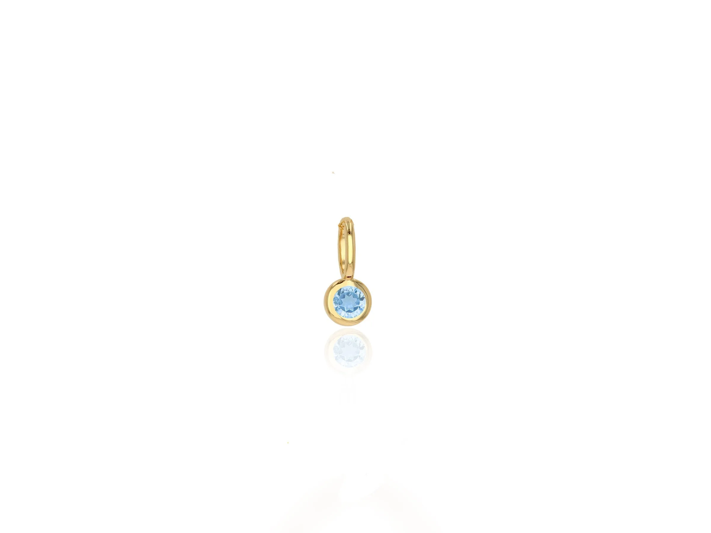 Mini Aquamarine Charm Only