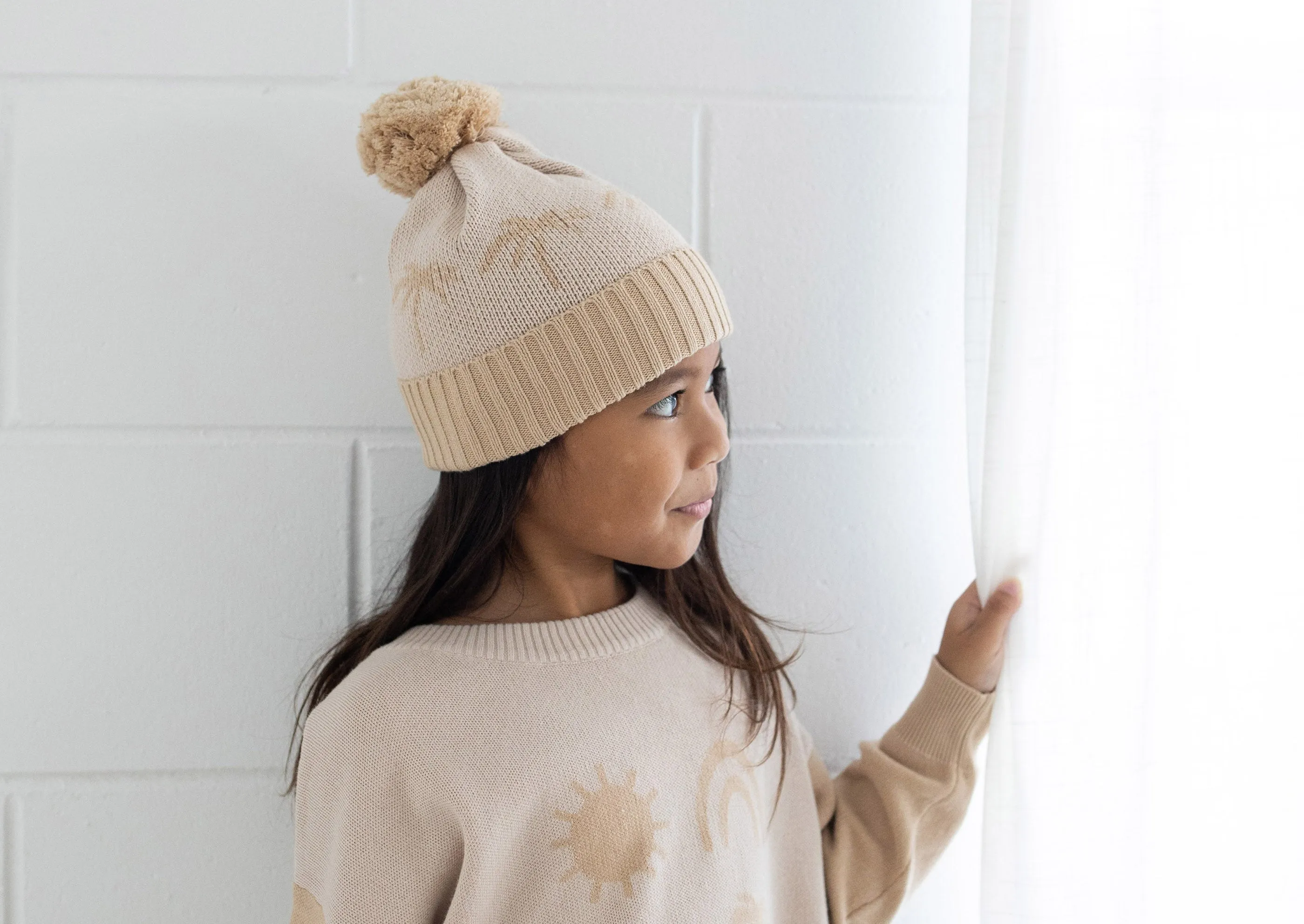 Organic Palm Beanie - MINI