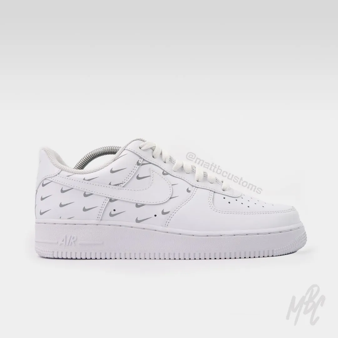 Reflective Mini Swoosh - Air Force 1 | UK 11