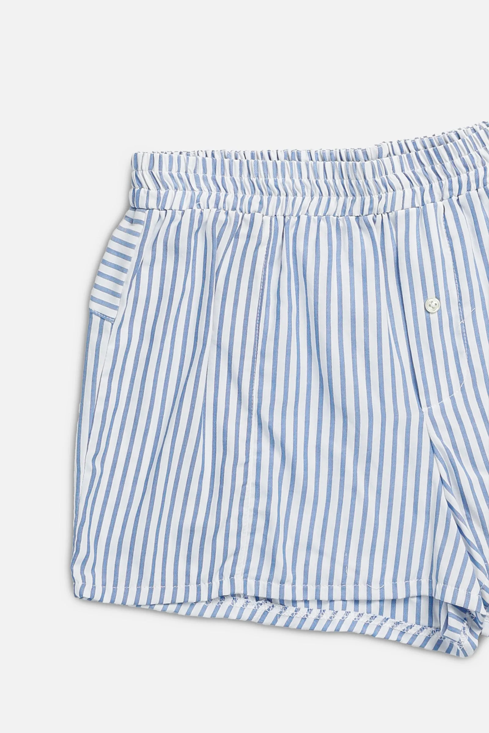 Rework Oxford Mini Boxer Shorts - M