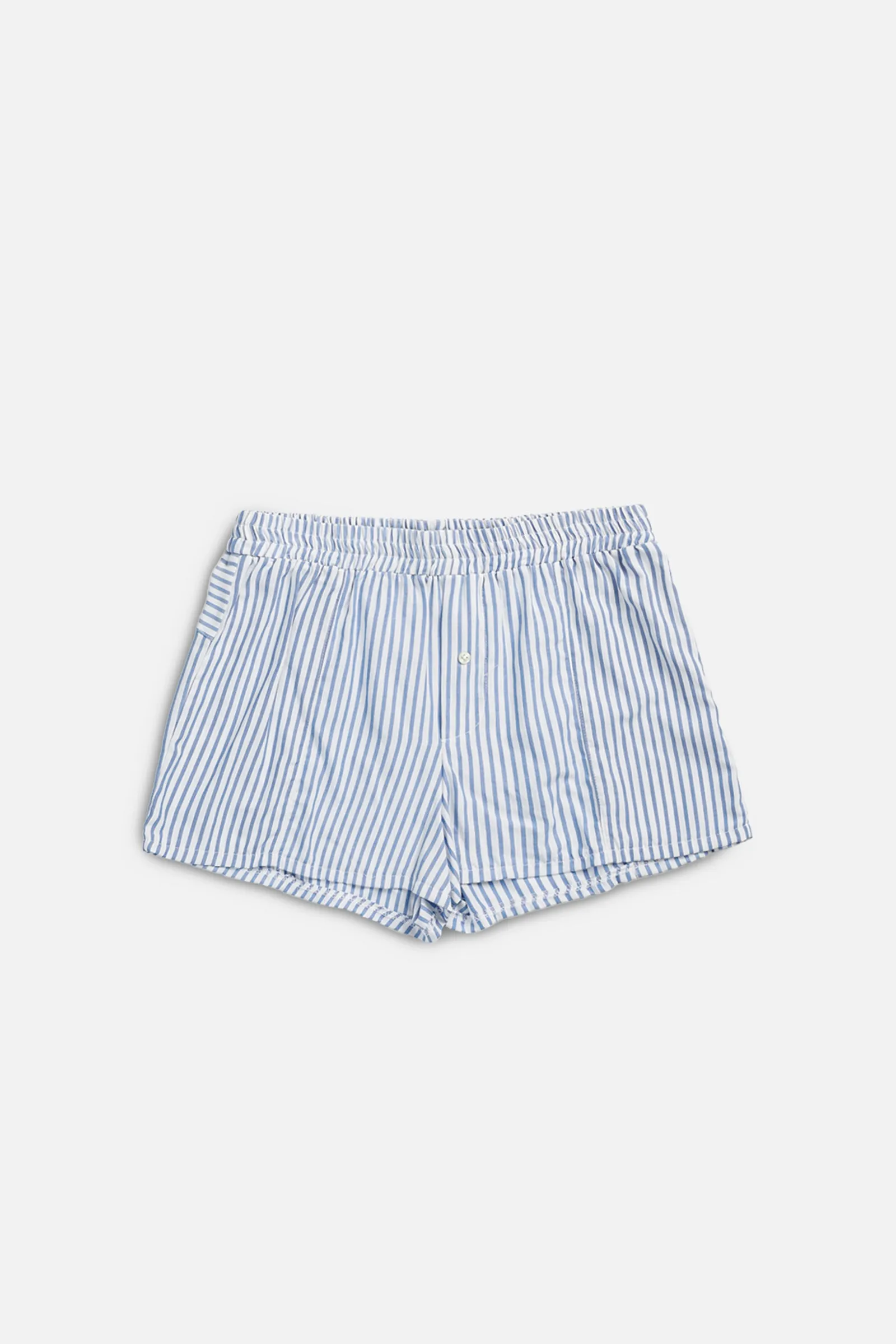 Rework Oxford Mini Boxer Shorts - M