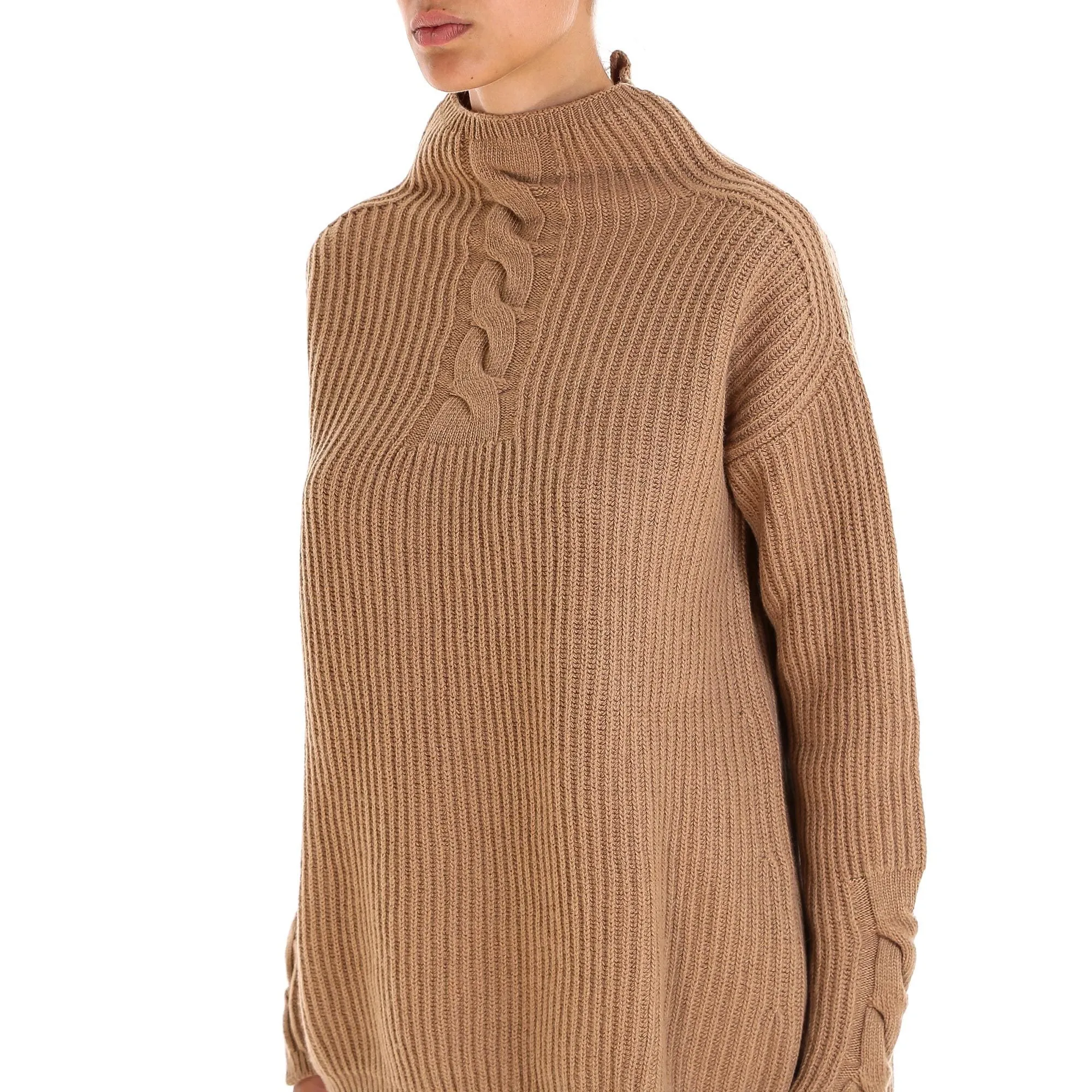 'S Max Mara High Neck Loose Fit Jumper