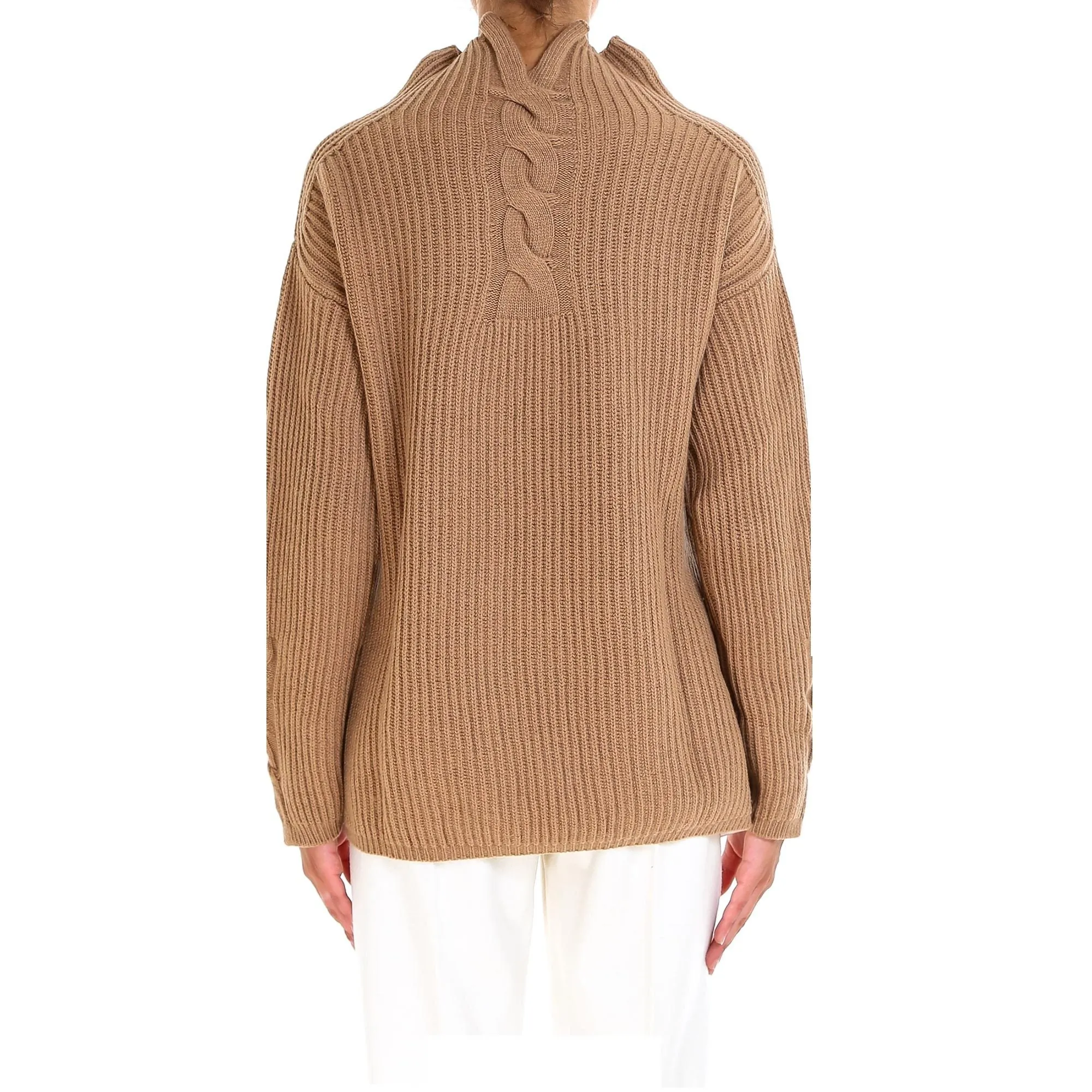 'S Max Mara High Neck Loose Fit Jumper