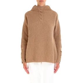 'S Max Mara High Neck Loose Fit Jumper