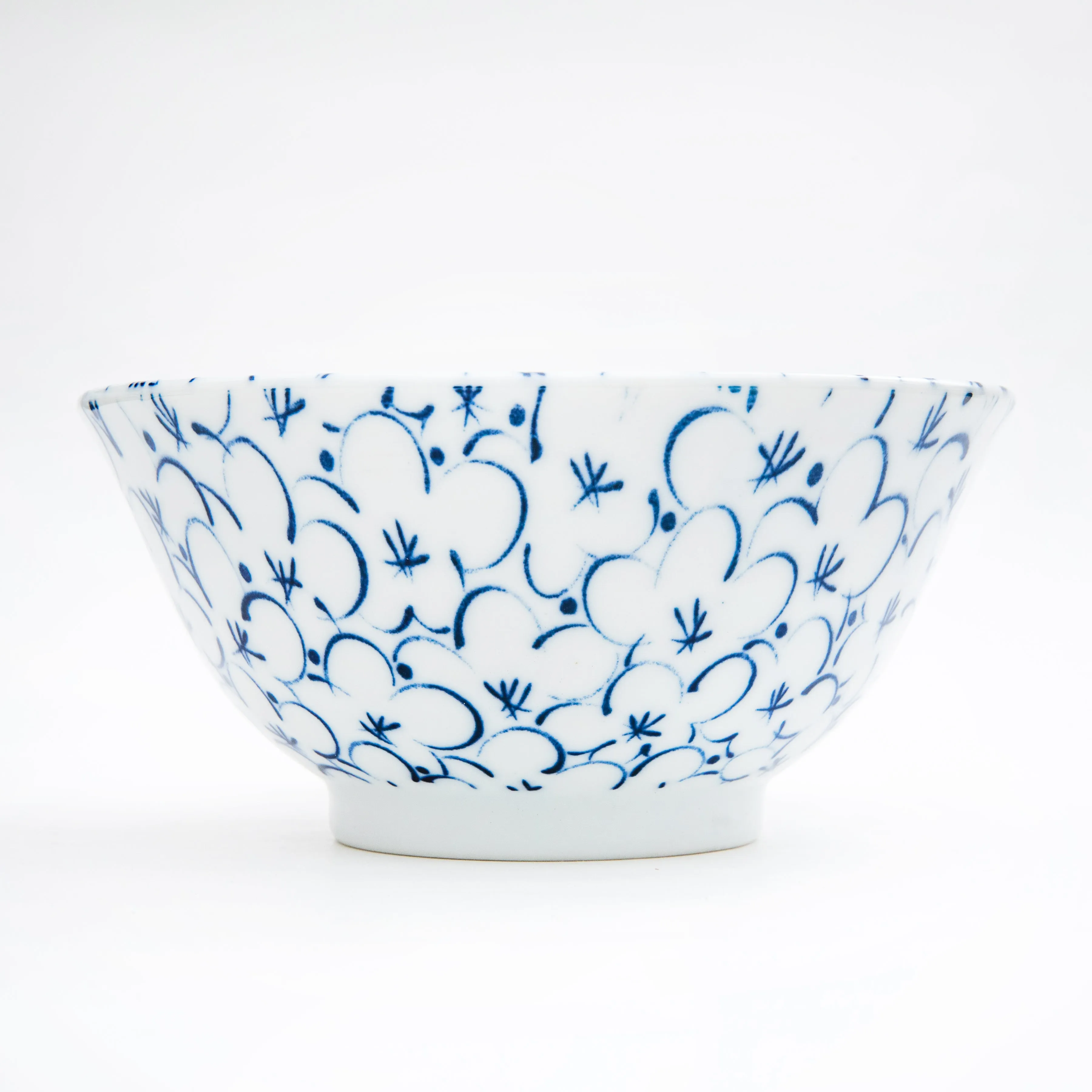 Scattered Flowers Porcelain Bowl