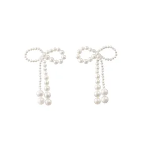 Sophie Bille Brahe - Grande Rosette de Perles - Drop Earrings with Pearls, Yellow Gold