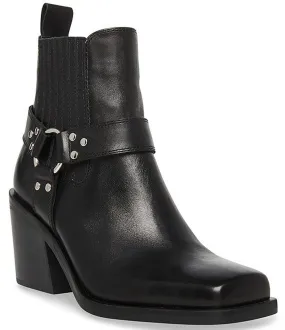 STEVE MADDEN Wells Women | Black Leather