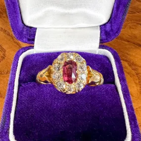 Victorian Ruby & Diamond Ring